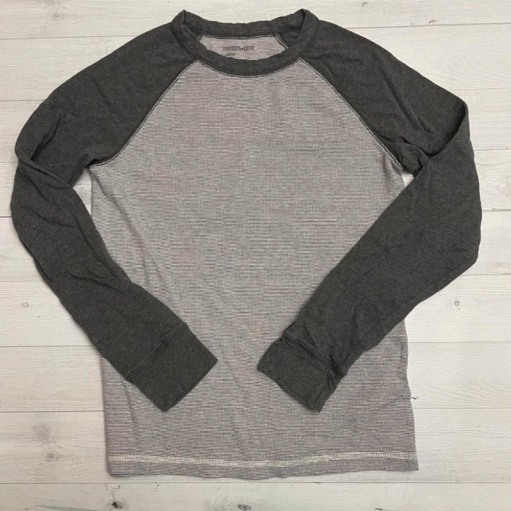 Tucker and Tate boys long sleeve grey‎ shirt 10/12